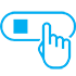 Color touch display icon