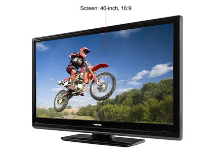 Toshiba REGZA 46" 1080p Full HD LCDTV w/ Cinespeed - 46RV530U