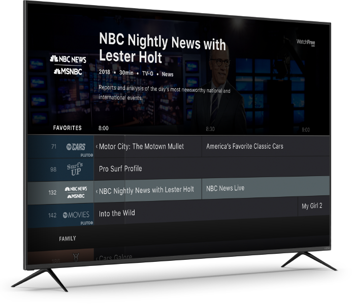 P759-G1 Smart TV Side view