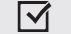Boxed checkmark icon