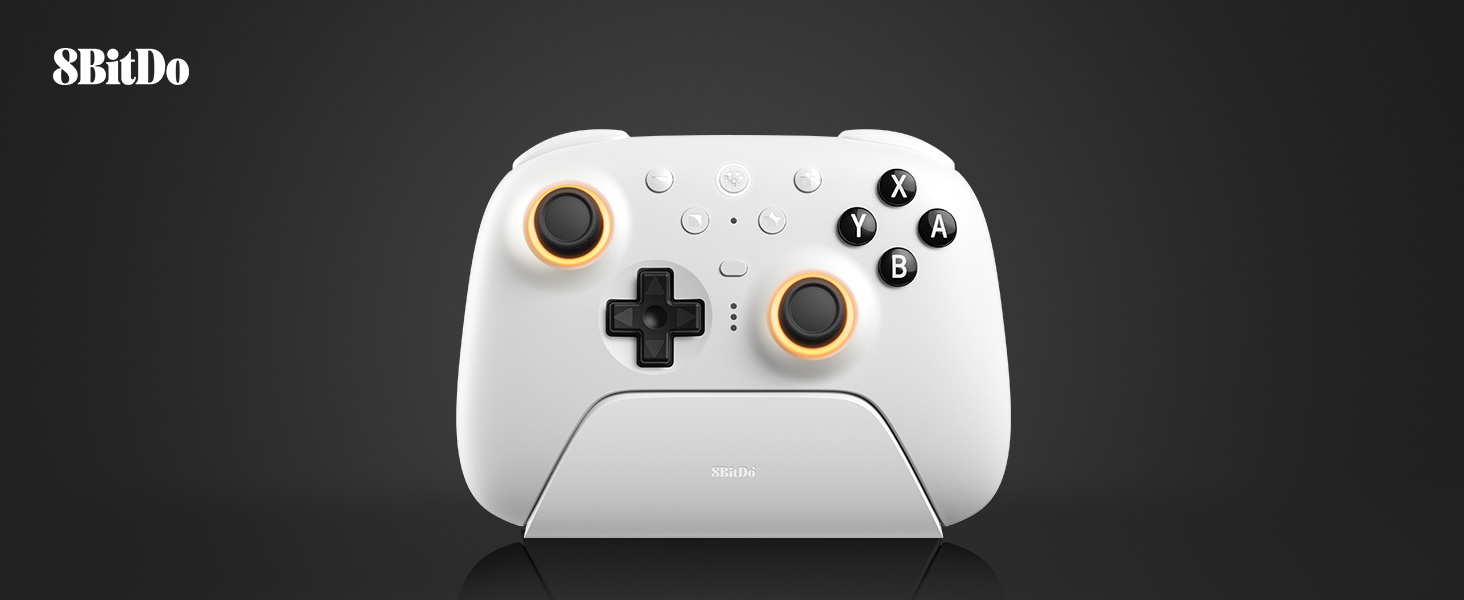 8BitDo Ultimate 2 Bluetooth Wireless Controller with Hall Effect Triggers