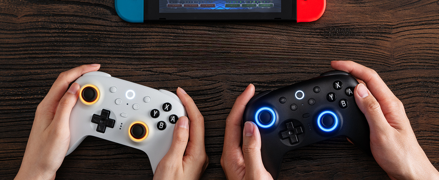 8BitDo Ultimate 2 Bluetooth Wireless Controller with Hall Effect Triggers