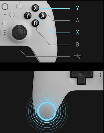 8BitDo Ultimate 2 Bluetooth Wireless Controller with Hall Effect Triggers