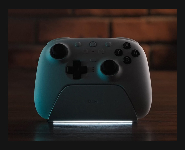 8BitDo Ultimate 2 Bluetooth Wireless Controller with Hall Effect Triggers