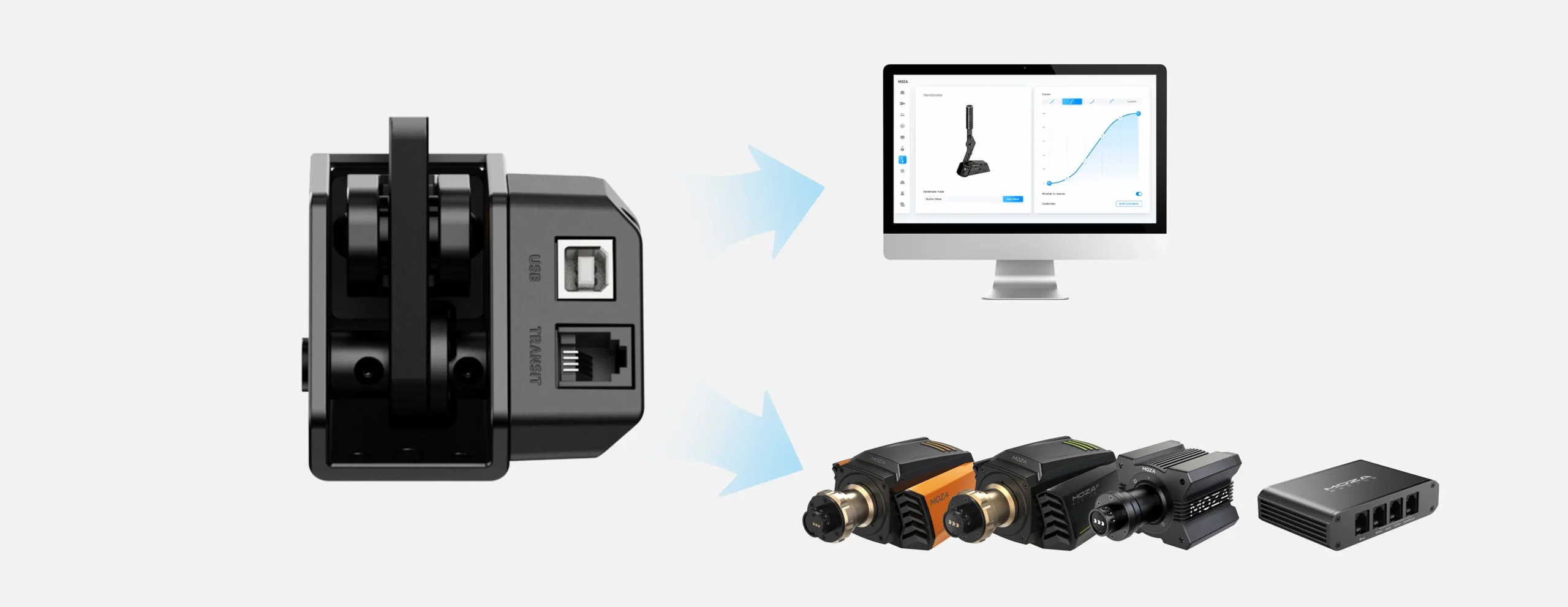 MOZA HBP Handbrake