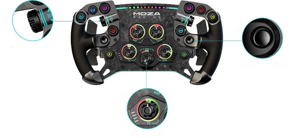 Moza GS V2P Steering Wheel