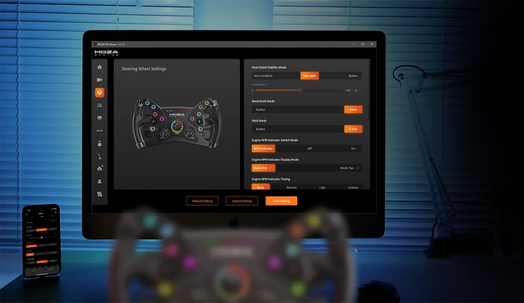 MOZA KS Steering Wheel