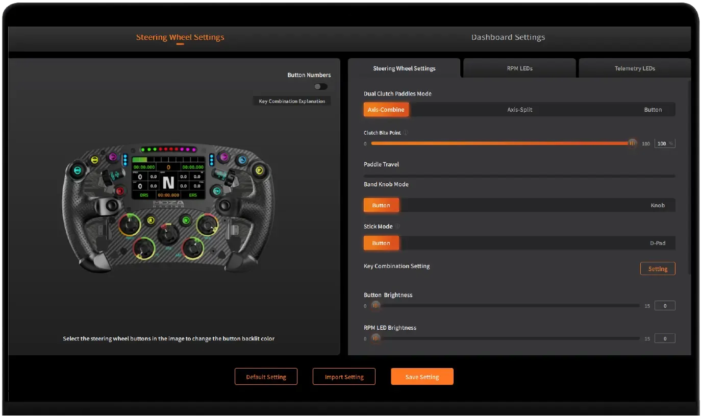 MOZA R12 V2 Direct Drive Wheel Base
