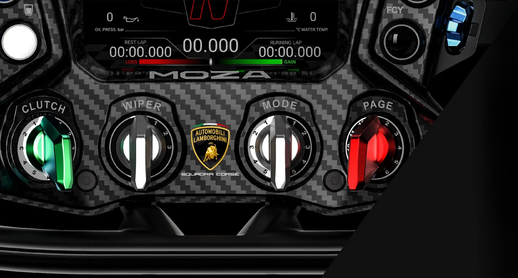 MOZA Essenza SCV12 Sim-Racing Steering Wheel
