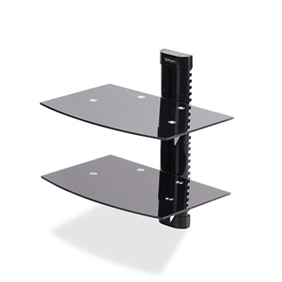 StarTech Dual Floating Wall-Mounted AV Shelves