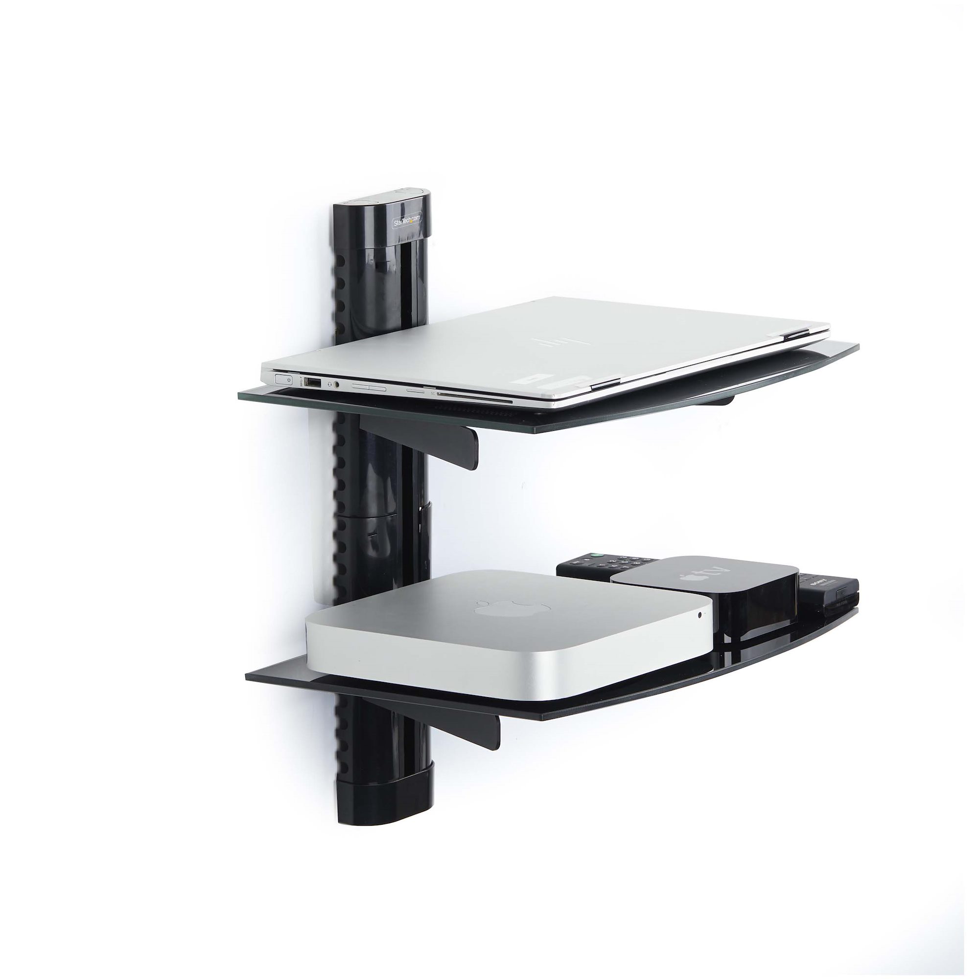 StarTech Dual Floating Wall-Mounted AV Shelves