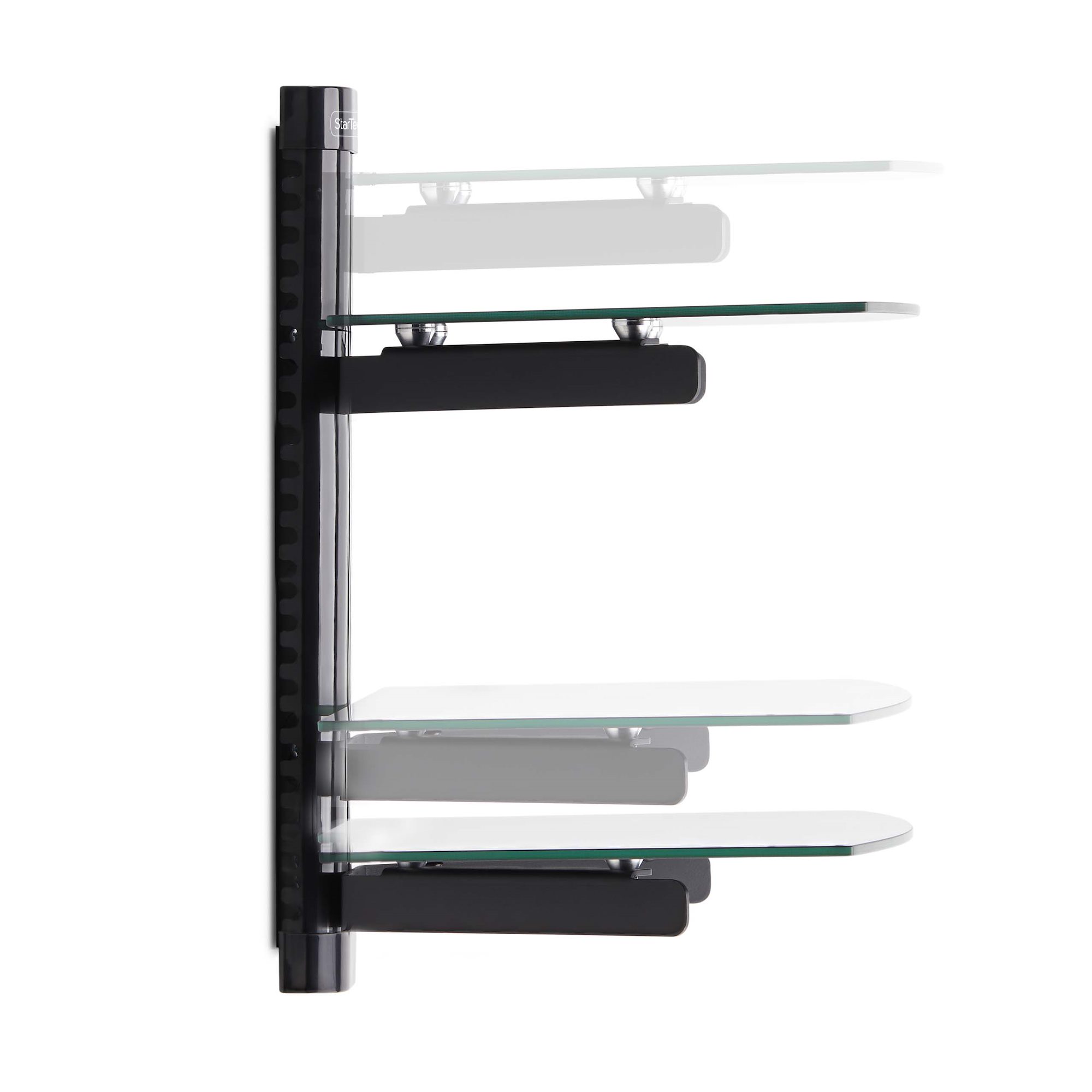 StarTech Dual Floating Wall-Mounted AV Shelves