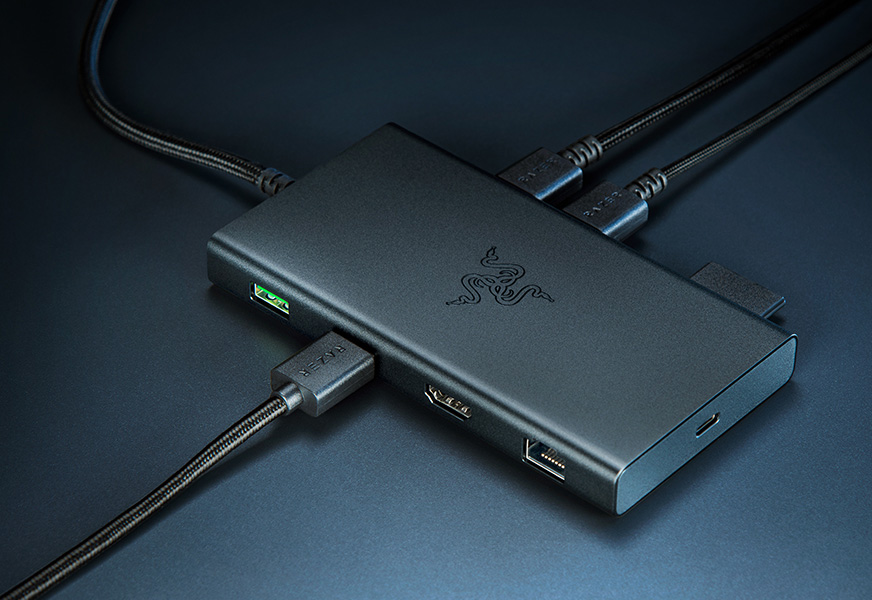 Razer USB C Dock 11-Port Travel Charging Station