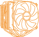be quiet! Pure Rock Pro 3 CPU Cooler