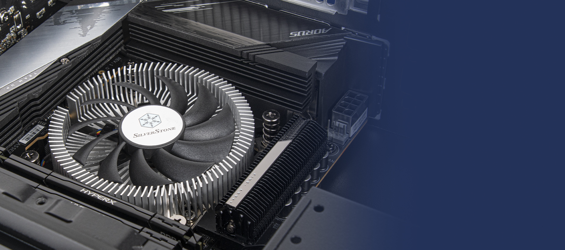 SILVERSTONE NT07-1700 80mm Hydraulic CPU Cooler