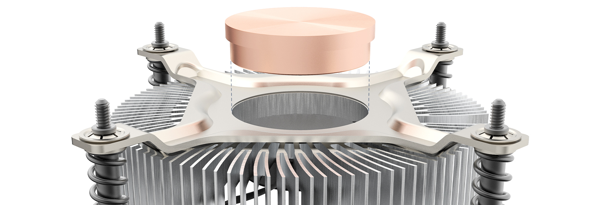SILVERSTONE NT07-1700 80mm Hydraulic CPU Cooler