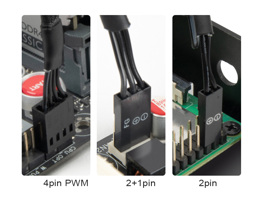 SilverStone FTF5010B 50mm Non-LED LED Case Fan