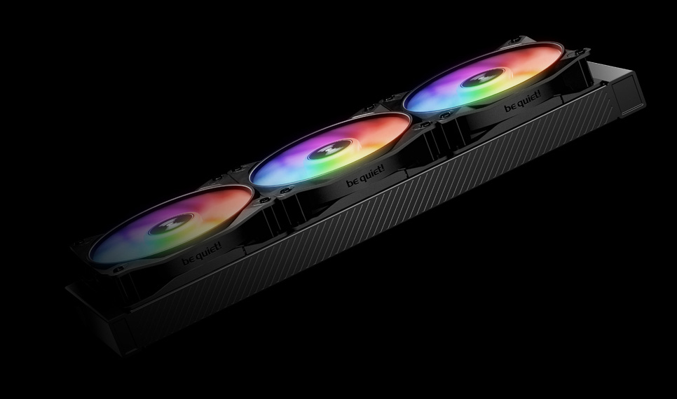 be quiet! LIGHT WINGS LX 120mm PWM high-speed ARGB LED Case Fan - Triple Pack