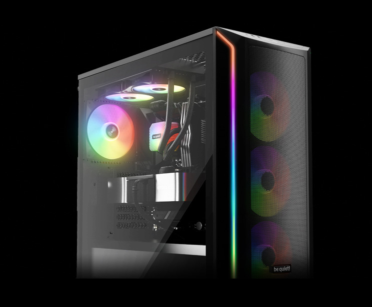 be quiet! LIGHT WINGS LX 120mm PWM Case Fan - Triple Pack