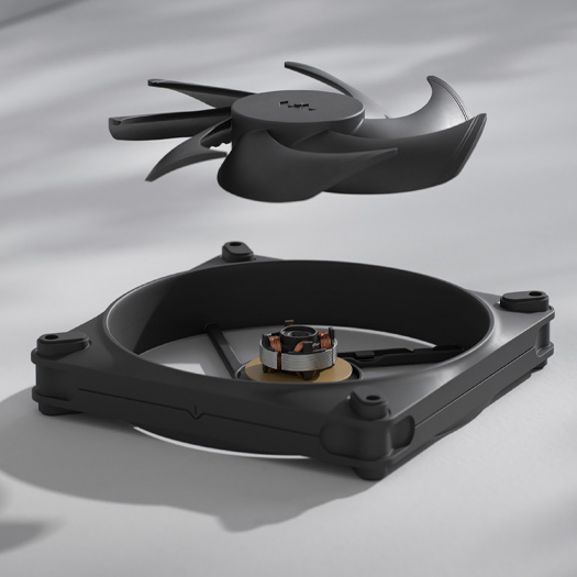 Fractal Design Momentum 12 PWM Black PC Case Fan