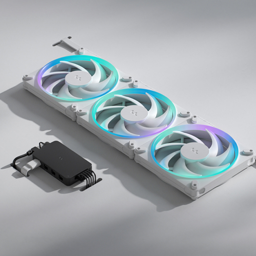 Fractal Design Momentum 12 PWM White PC Case Fan