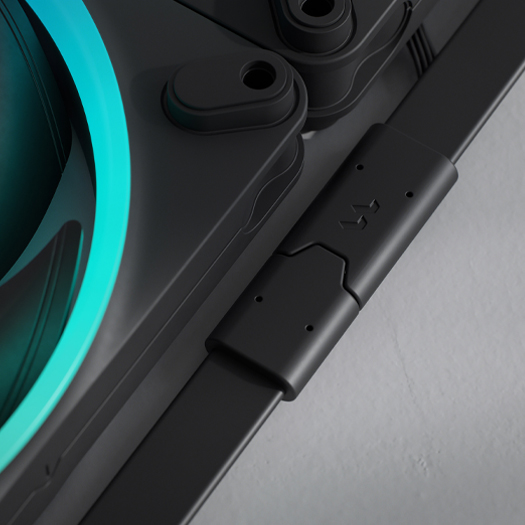 Fractal Design Momentum 14 RGB PWM Black PC Case Fan