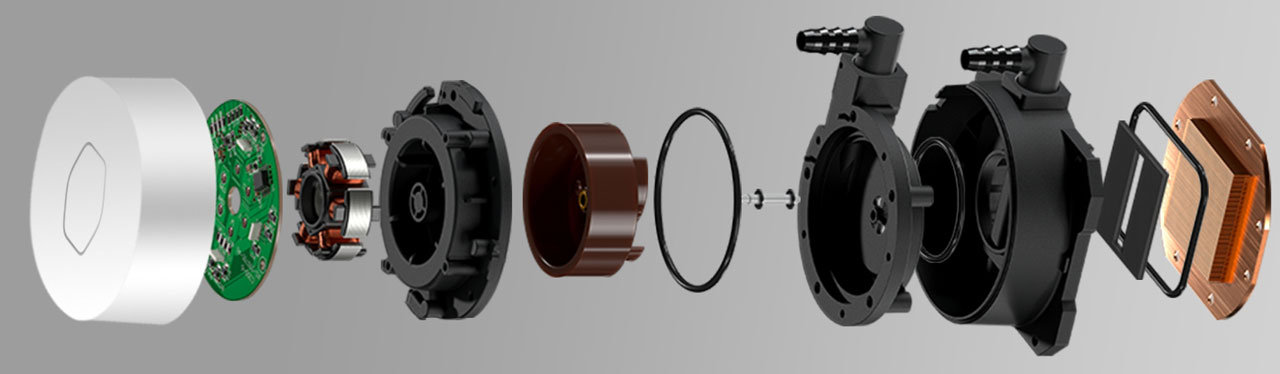 Система водяного охлаждения Cooler Master MasterLiquid ML240L V2 RGB White Edition 5 image