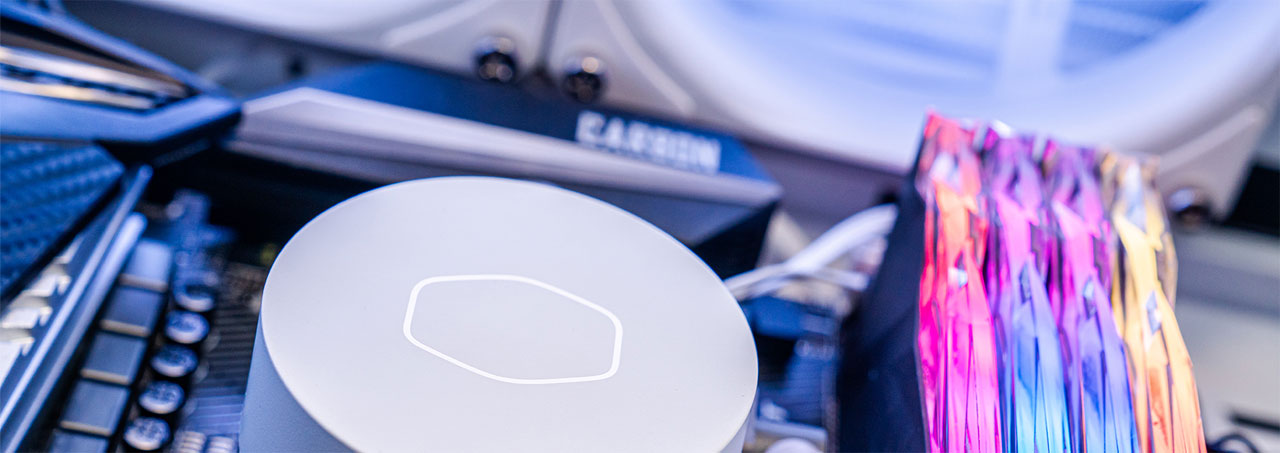 Система водяного охлаждения Cooler Master MasterLiquid ML240L V2 RGB White Edition 9 image