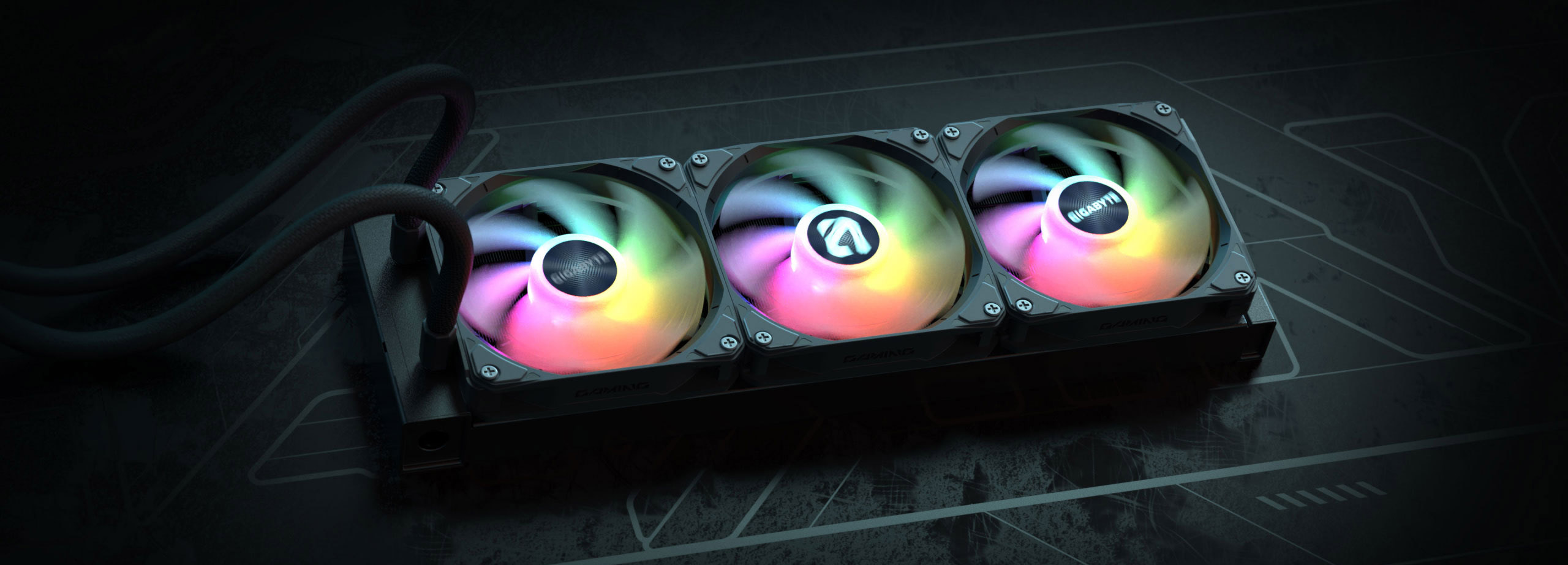 GIGABYTE GAMING 360 liquid CPU Cooler