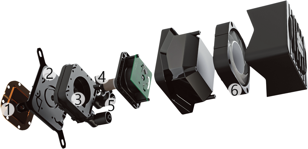 LIQMAXFLO SR Series 120mm Liquid CPU Cooler