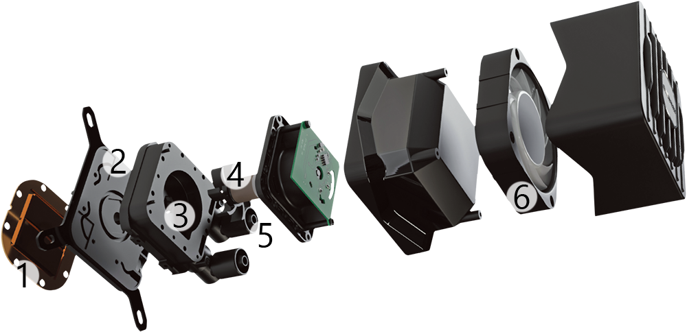 LIQMAXFLO Series 240mm Liquid CPU Cooler (38mm Thick Radiator)