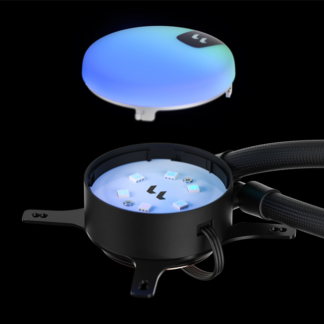 Fractal Design Lumen S28 v2 RGB Aspect 14 RGB x2 AIO CPU Liquid/Water Cooler 6 Fractal Design Lumen S28 v2 RGB Water Cooler