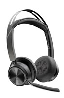 Poly - Voyager Focus 2 UC USB-A Headset with Stand (Plantronics) - Bluetooth Stereo Headset with Boom Mic - USB-A PC/Mac Compatible - Active Noise Canceling - Works with Teams (Certified), Zoom & more 2 image