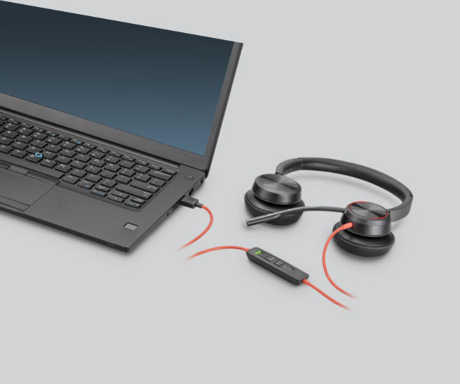 Poly Blackwire 8225: Проводная гарнитура с активным шумоподавлением для ПК/Mac 5 image
