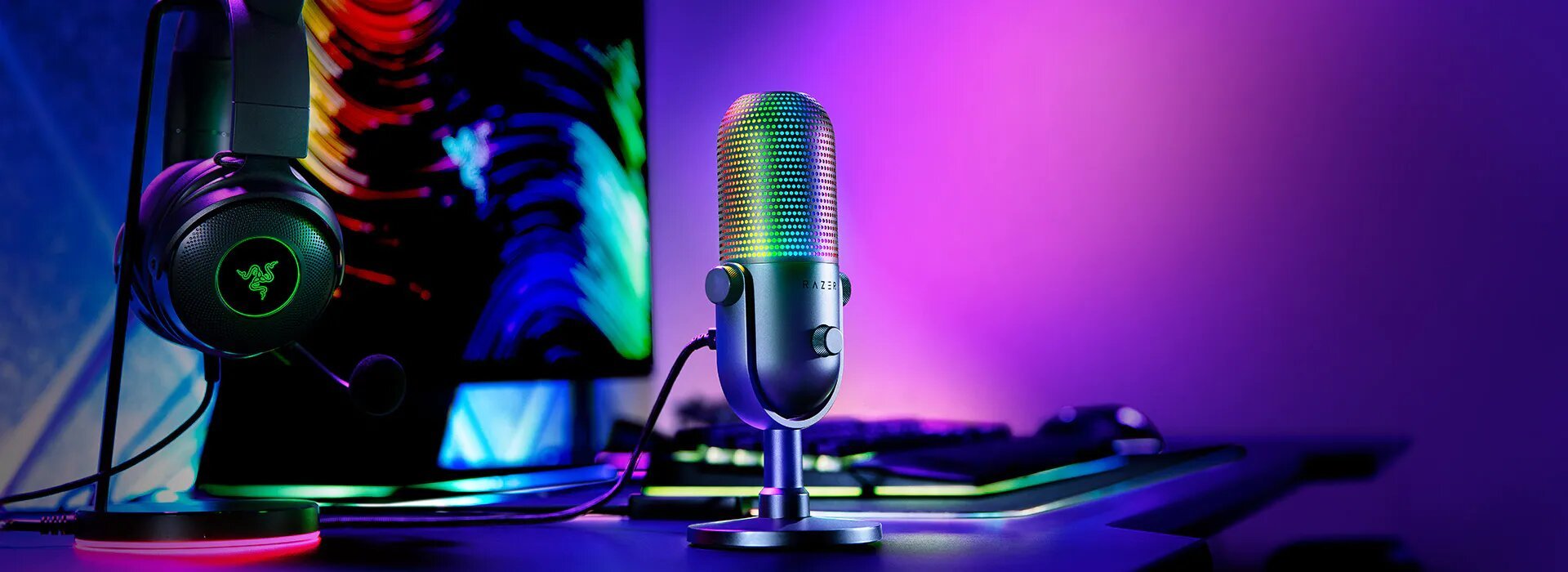 Razer Seiren V3 Chroma RGB USB Microphone