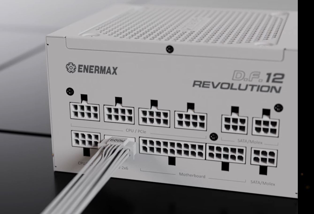 ENERMAX Revolution D.F. 12 850W White Full Modular Power Supply