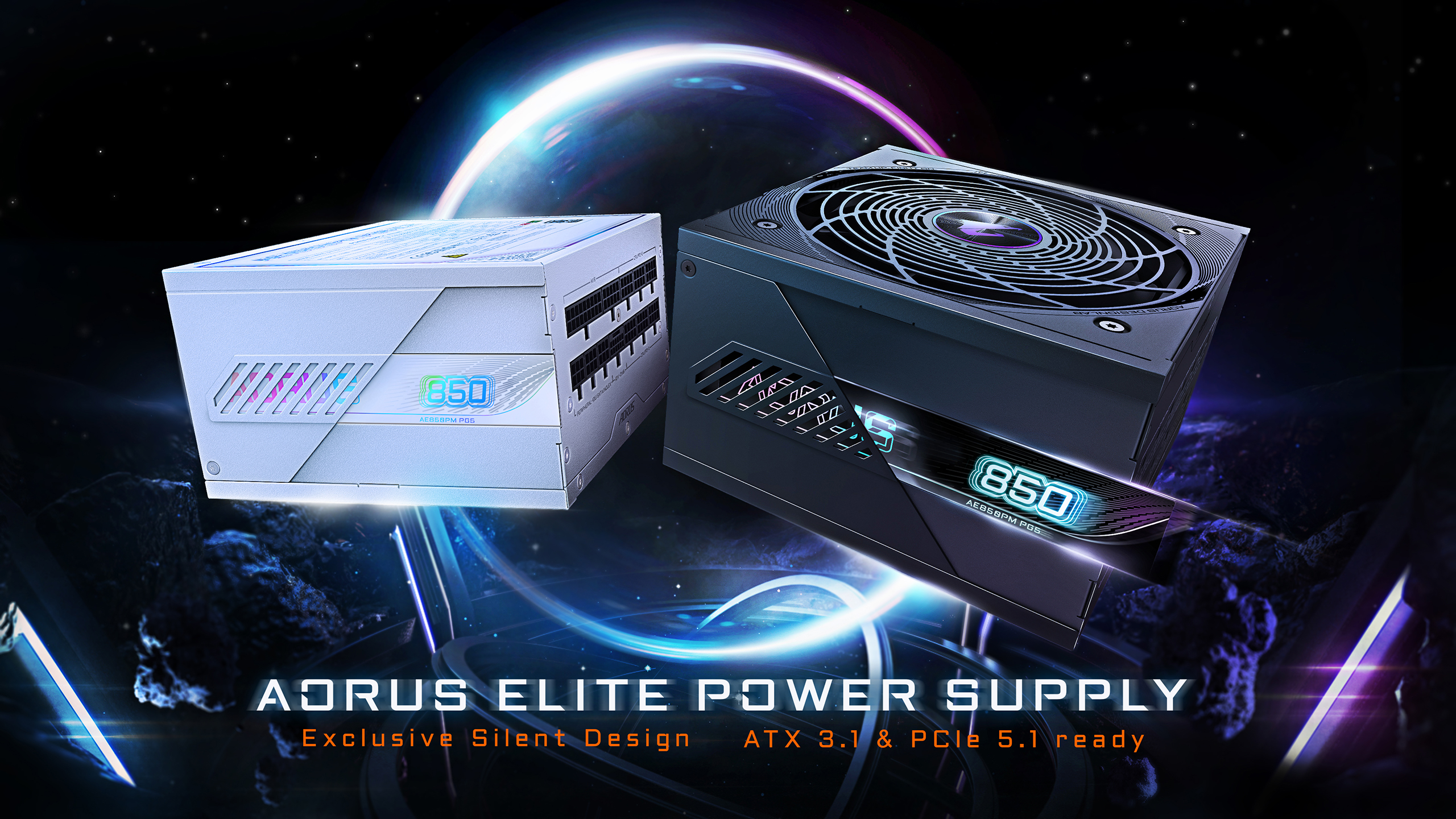 GIGABYTE AE850PM PG5 Fully Modular Power Supply