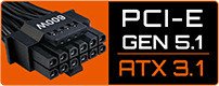 GIGABYTE AE850PM PG5 Fully Modular Power Supply