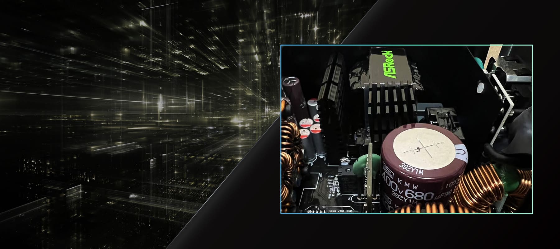 ASRock SL-1000GW 1000W Full Modular Power Supply