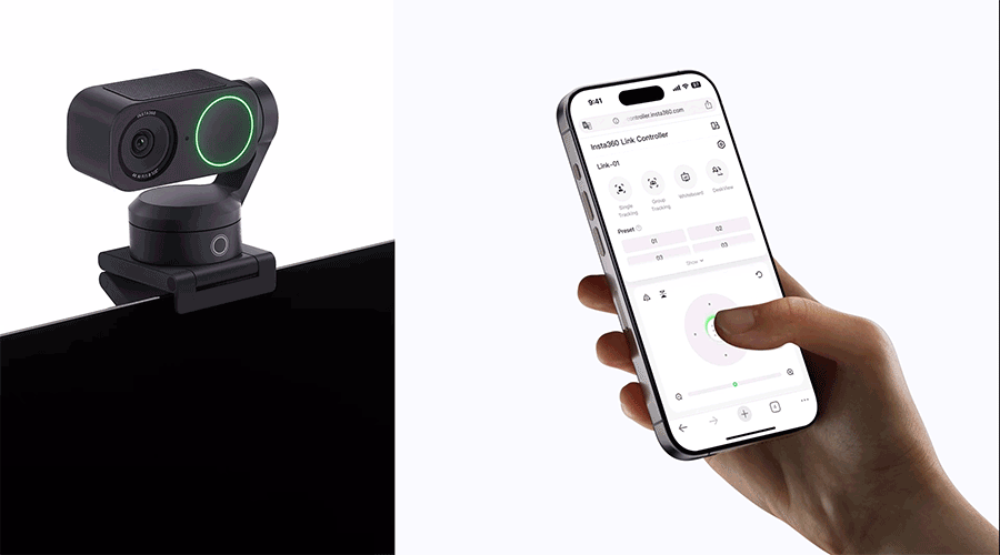Insta360 Link 2 | Insta360 Link 2C Webcam