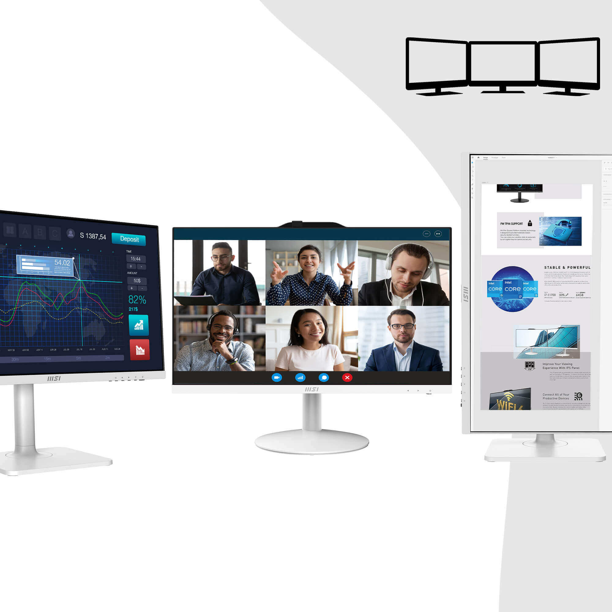 MSI Modern AM272 Series All-in-One Computer