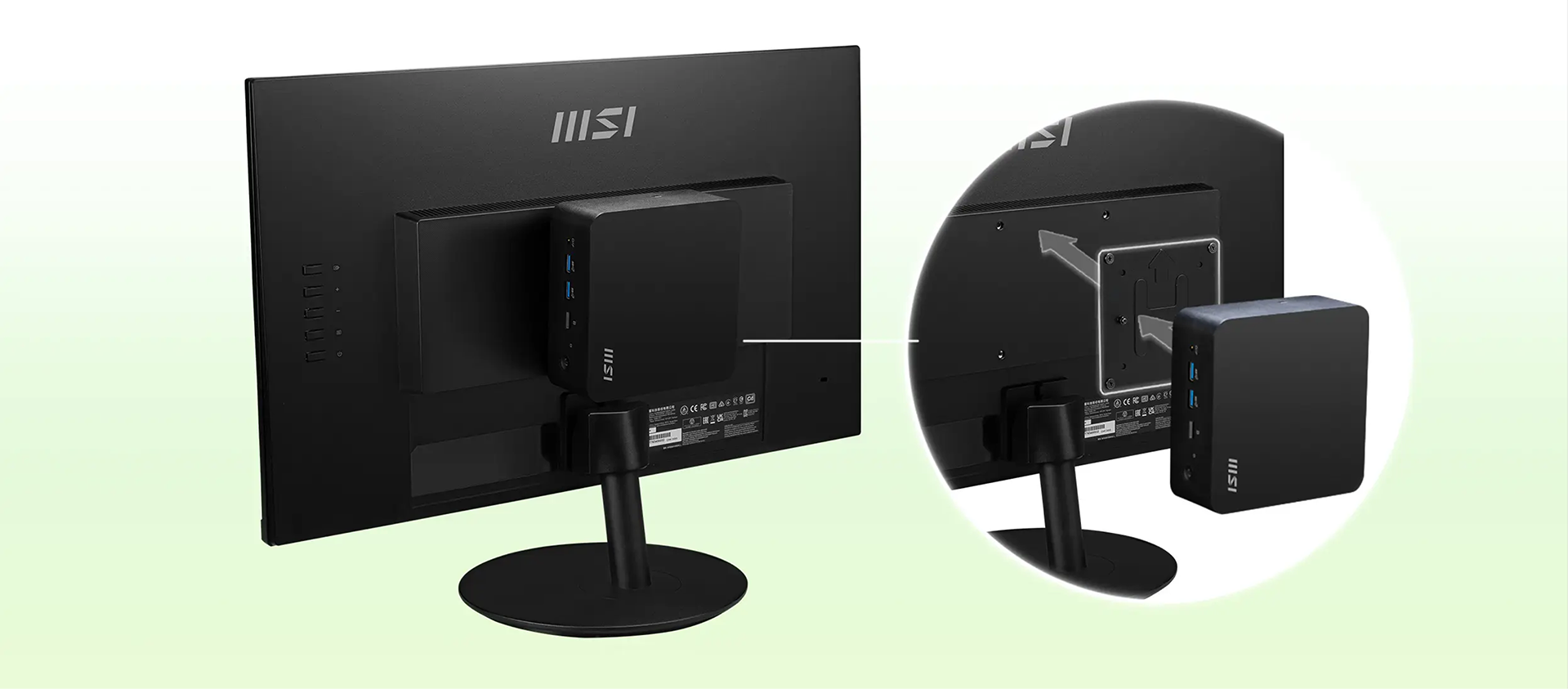 MSI Cubi NUC Desktop Computer