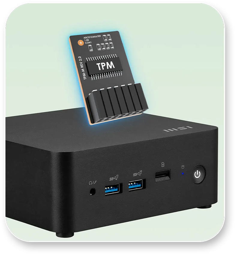 MSI Cubi NUC Desktop Computer