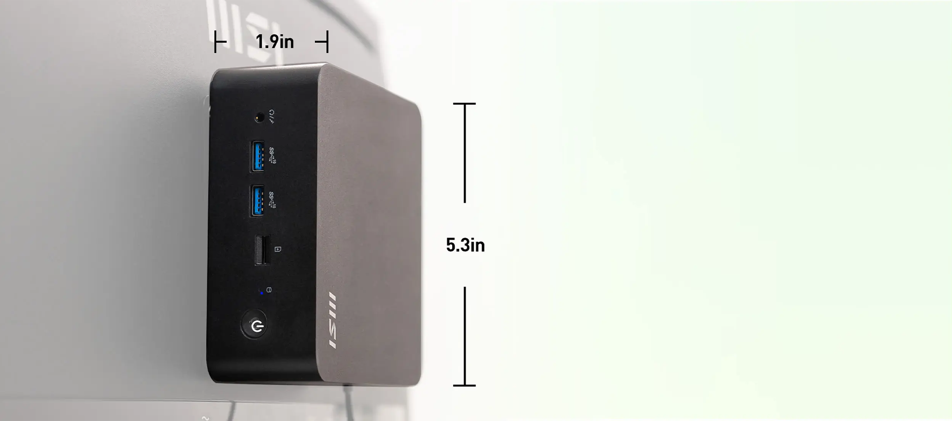MSI Cubi NUC Desktop Computer