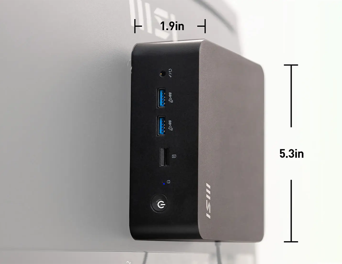 MSI Cubi NUC Desktop Computer