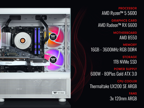 Thermaltake LCGS Vista R66 Gaming Desktop