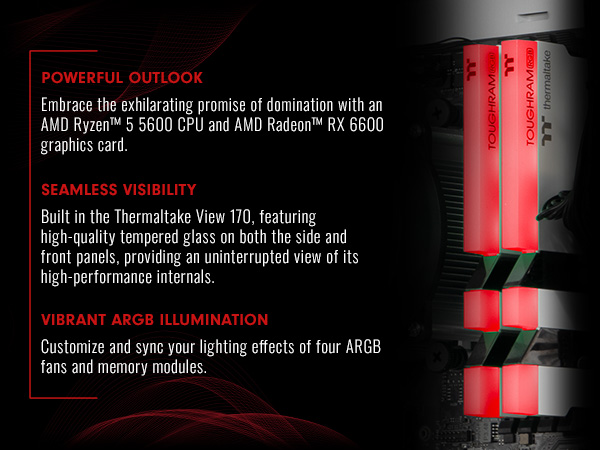 Thermaltake LCGS Vista R66 Gaming Desktop