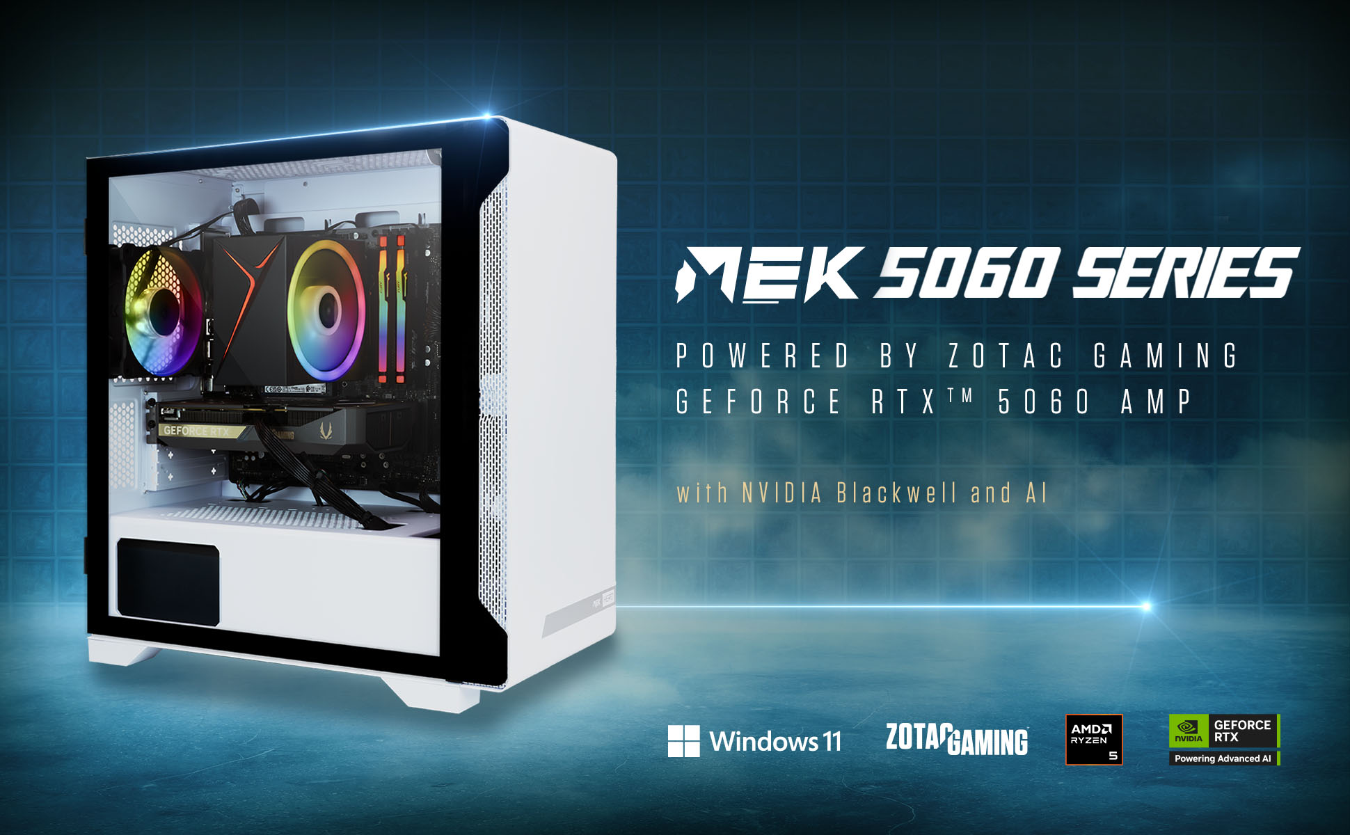ZOTAC MEK AI-Enhanced Gaming PC Desktop Computer