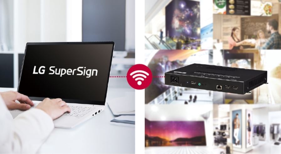 LG Commercial WP600 webOS Box Signage Media Player