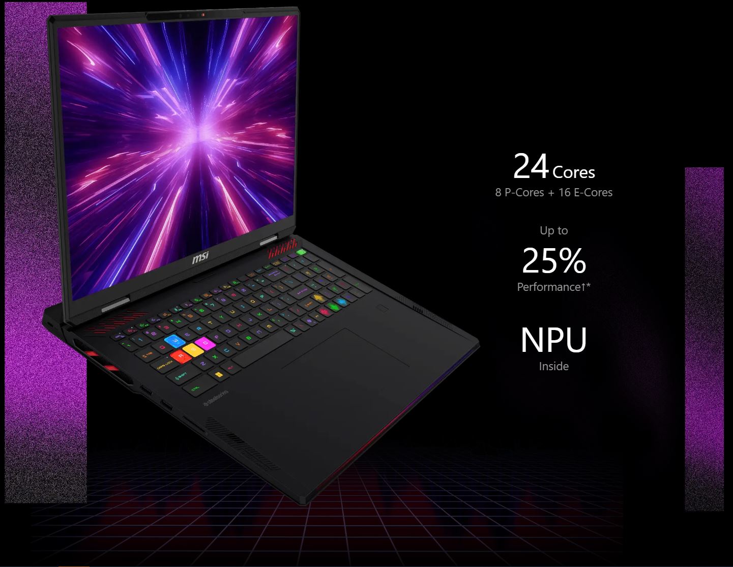 MSI Raider 18 HX AI A2X Gaming Laptop